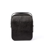 کیف دوشی چرم طبیعی مدل آناویز چرم (فلوتر - مشکی) - Image 3