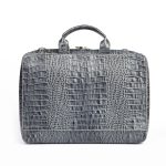 کیف اداری چرم طبیعی مدل آناویز چرم (کروکو - طوسی) - Image 6