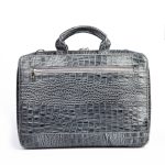 کیف اداری چرم طبیعی مدل آناویز چرم (کروکو - طوسی) - Image 4
