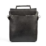 کیف دستی و دوشی چرم طبیعی مدل آناویز چرم (فلوتر - مشکی) - Image 4